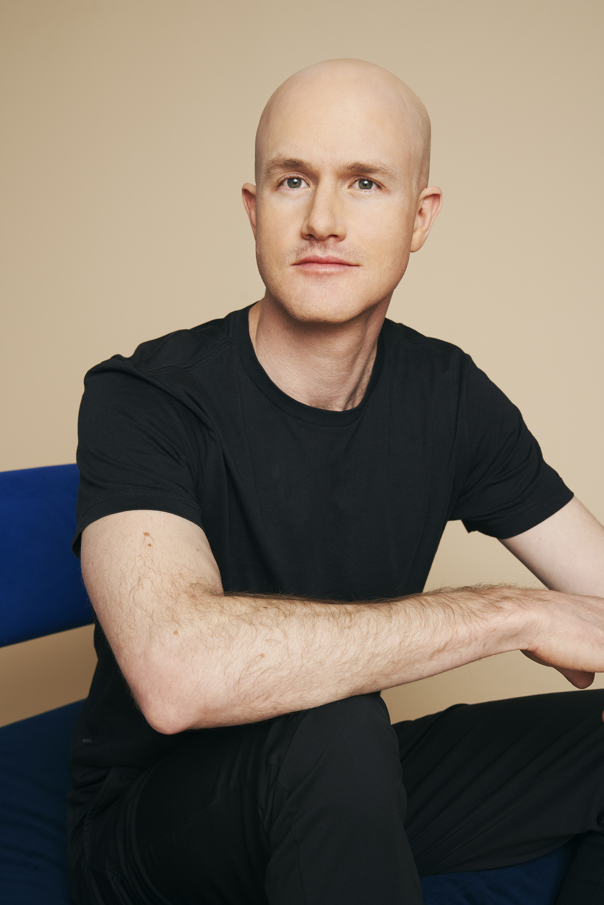 Coinbase co-founder and CEO Brian Armstrong photographed by Michelle Watt
